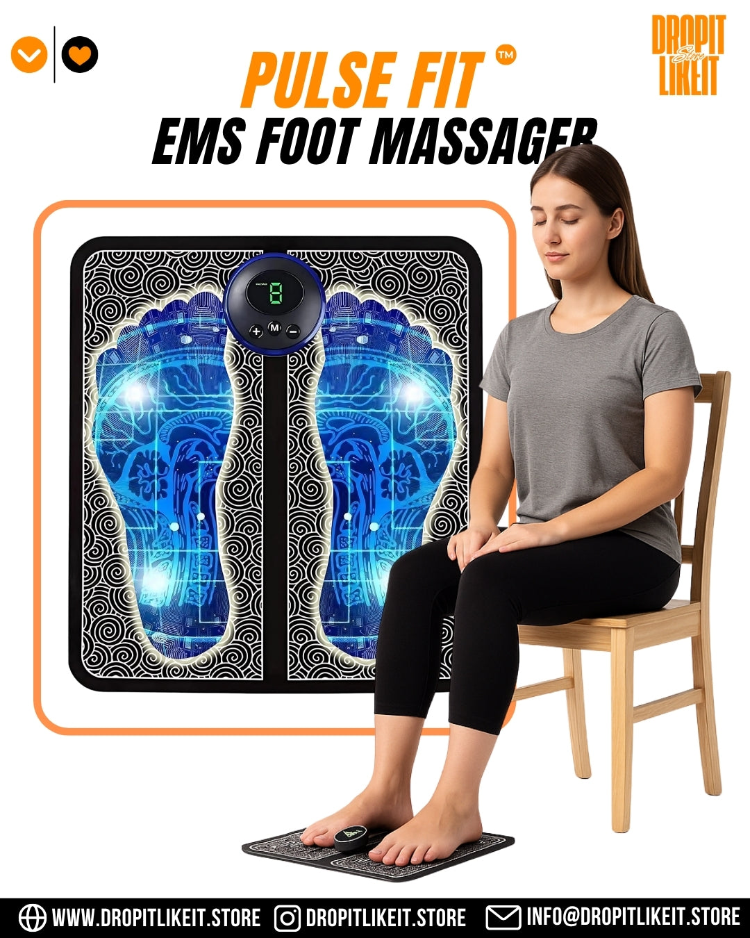 PulseFeet™ - EMS Foot Massager