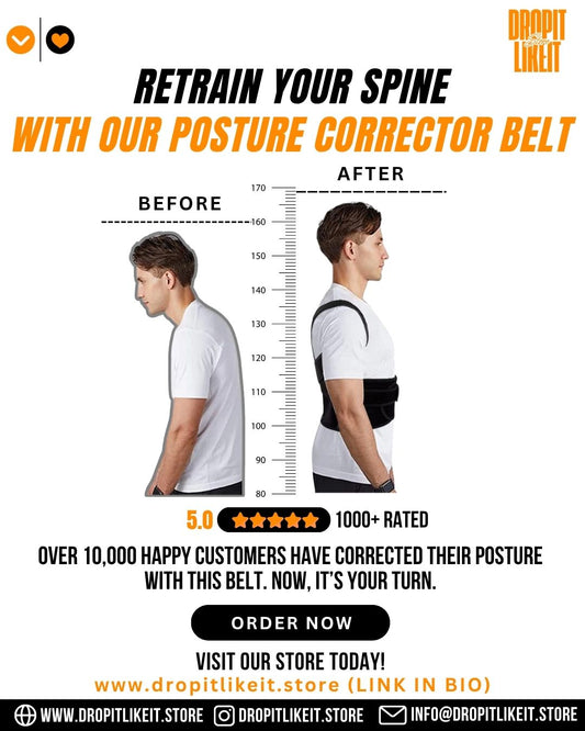 PosturePro™ - Posture Corrector Belt | Unisex